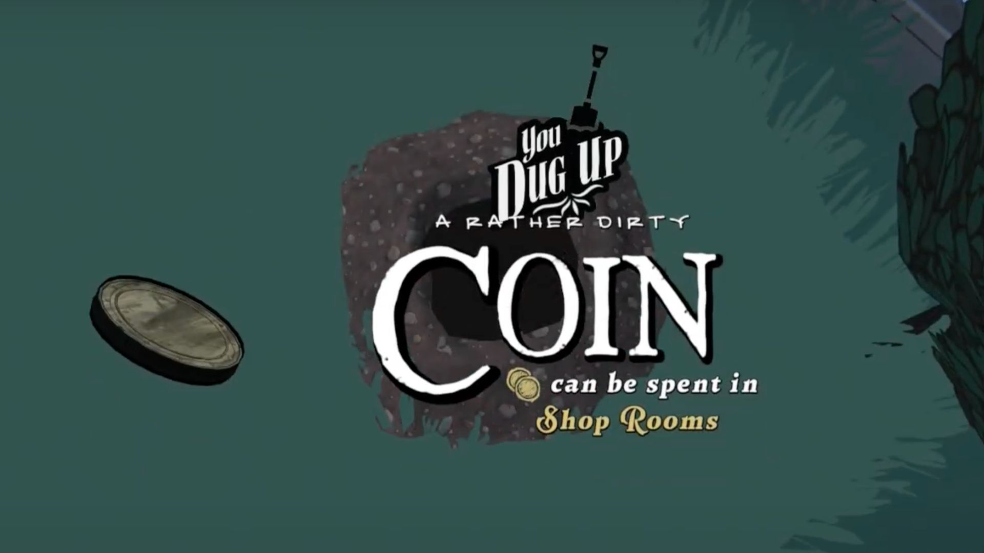 Reward 1 in Blue Prince Cloister Room Statue: Dug up a coin. (Raw Fury, @No Nonsense Guides/YouTube)