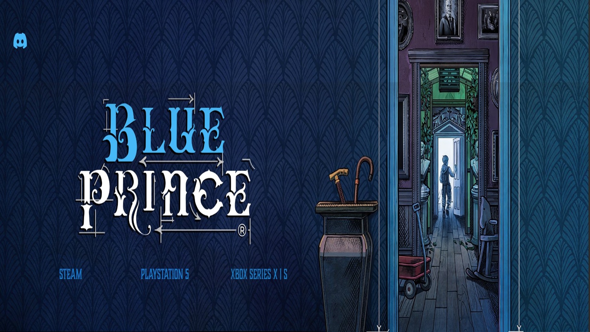 Mac is not listed as an available platform on the Blue Prince official website. (Source: Raw Fury)