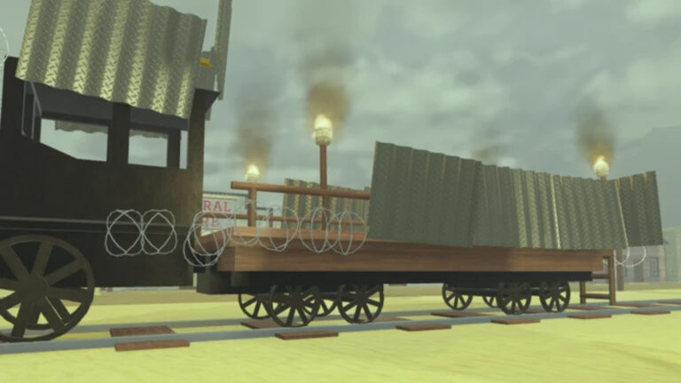 You can weld items to your train (Image via Dead Rails Roblox)