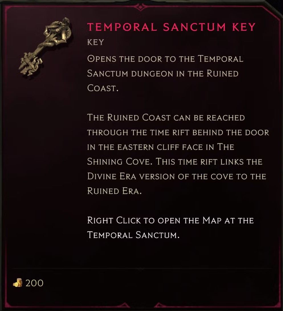 dungeon key last epoch