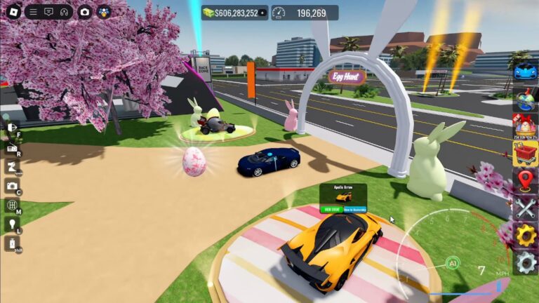 Easter egg location - Vehicle legends (Image via Roblox Corporation)