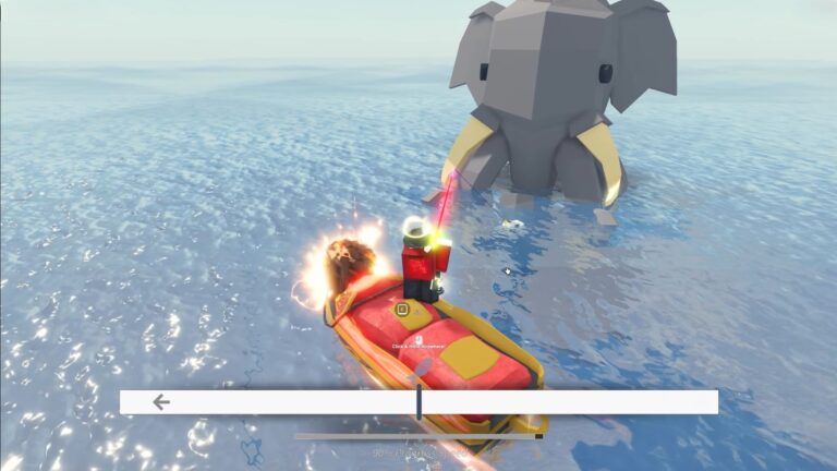 Octophant boss in Second Sea - Fisch (Image via Roblox Corporation)