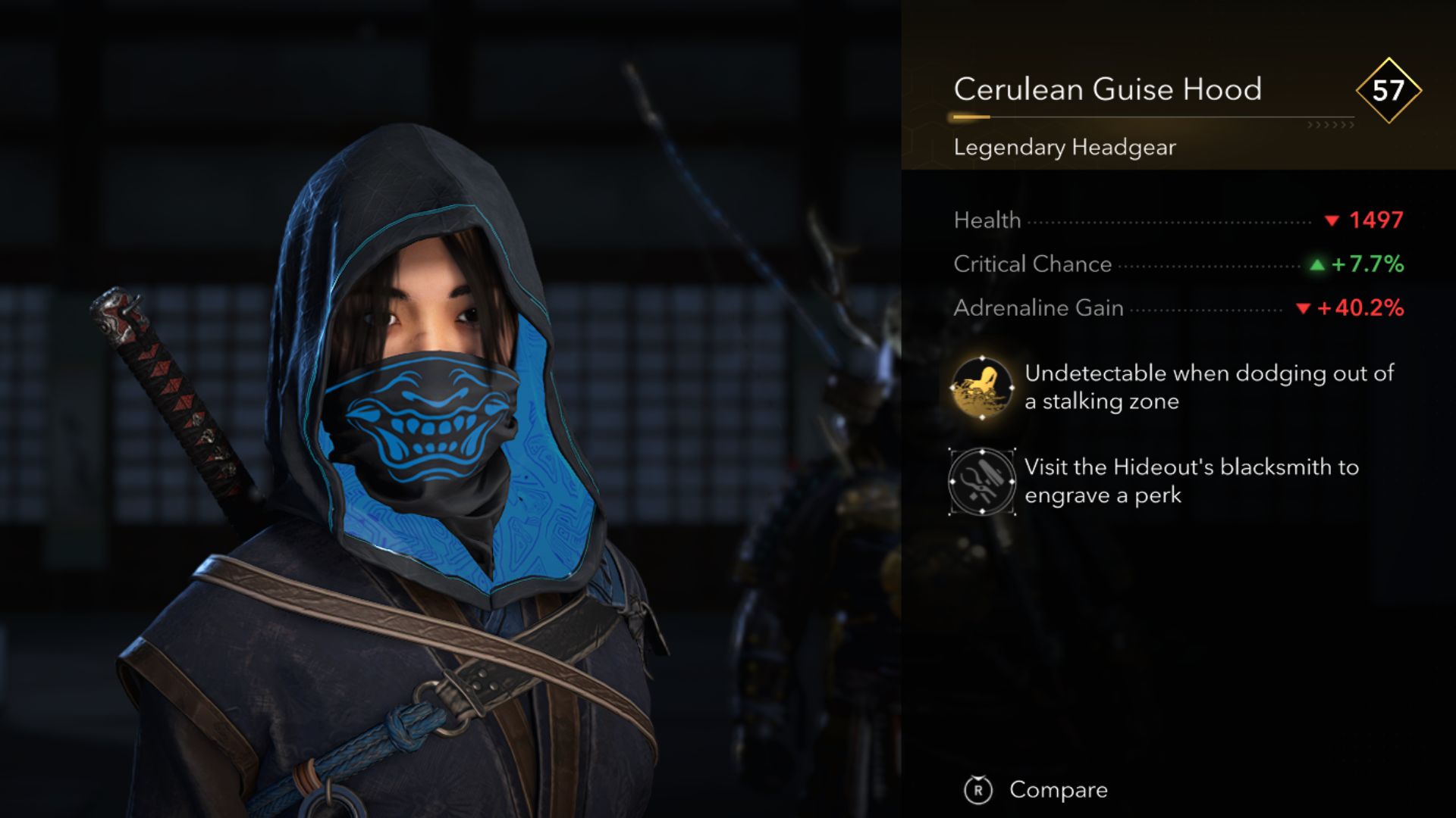 Obtain the Cerulean Guise Hood