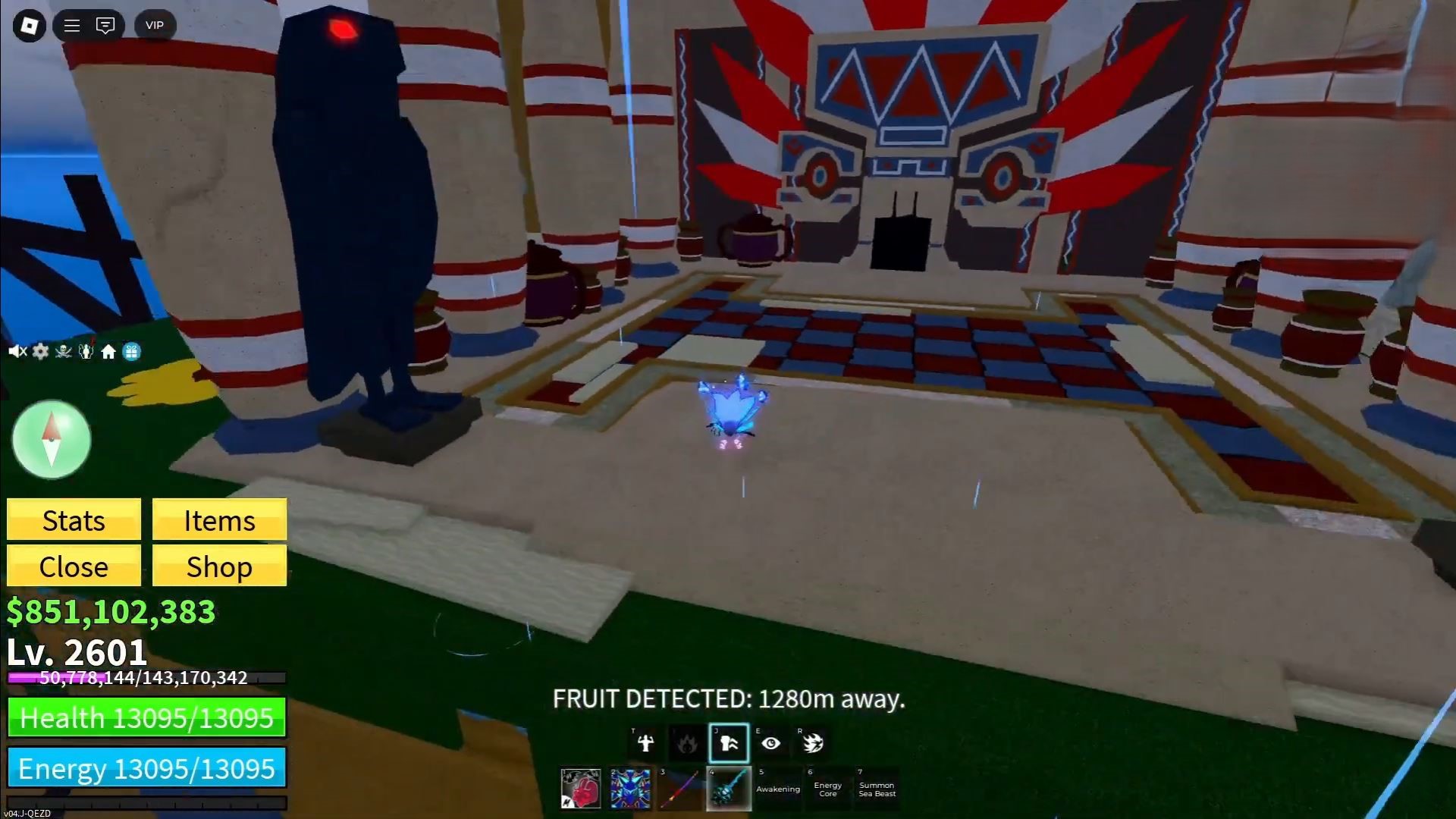 Boss Fight - Tyrant of the Skies (Image via Roblox)