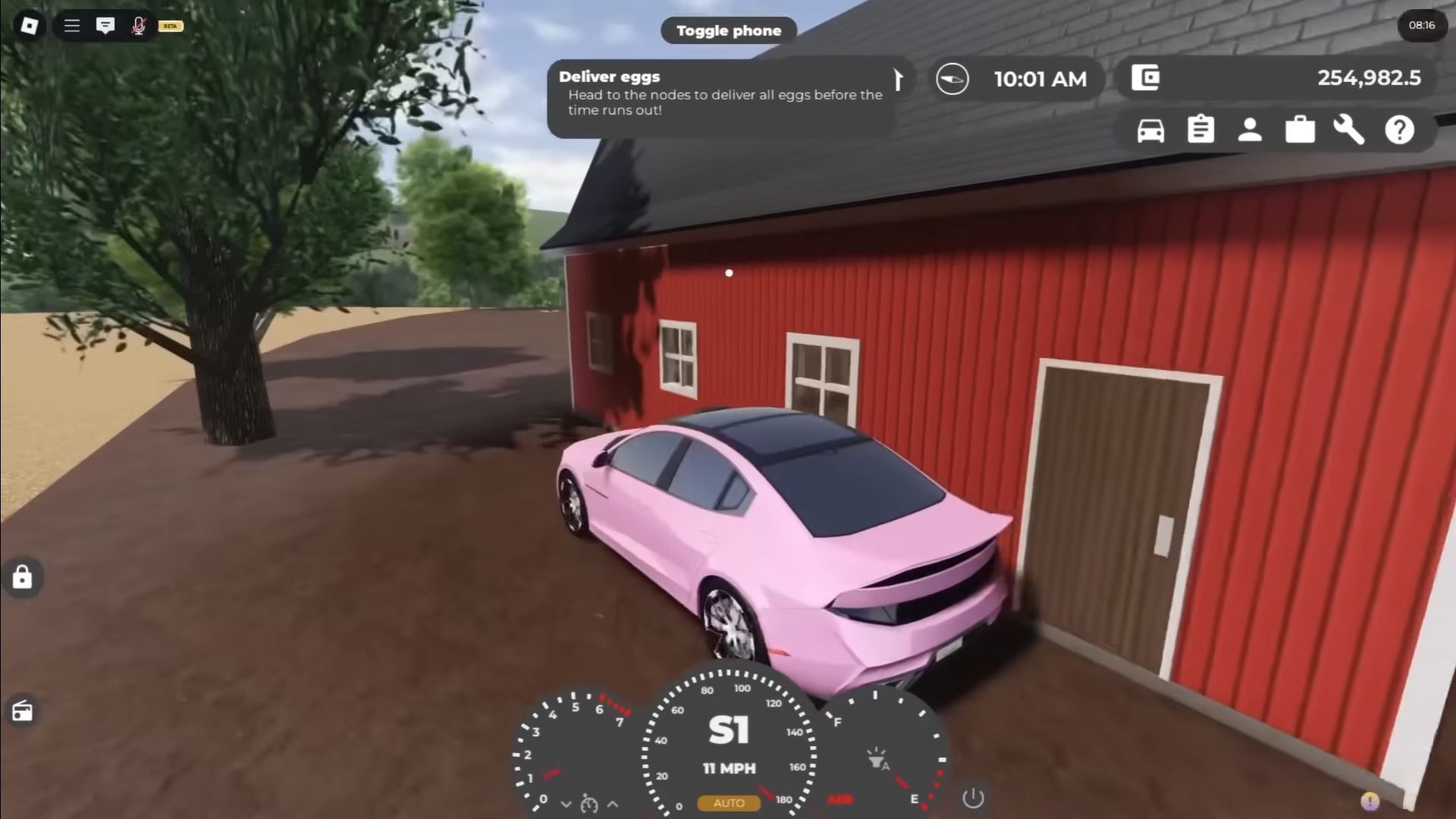 Hilltop Barn Near Horton (Image via Roblox)
