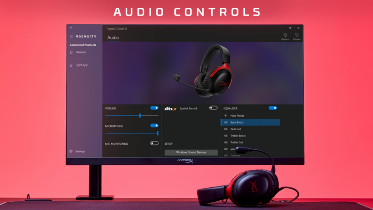 How to use HyperX NGENUITY software on PC (Image via: HyperX, Microsoft Store)