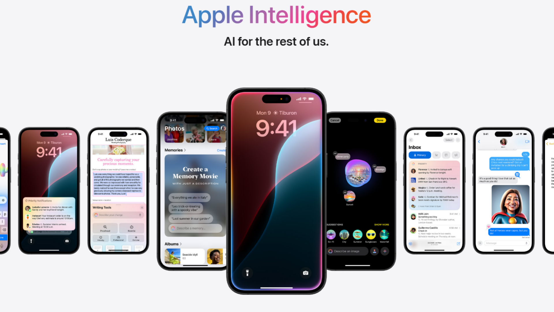 Updates to Apple Intelligence coming (Image via: Apple)