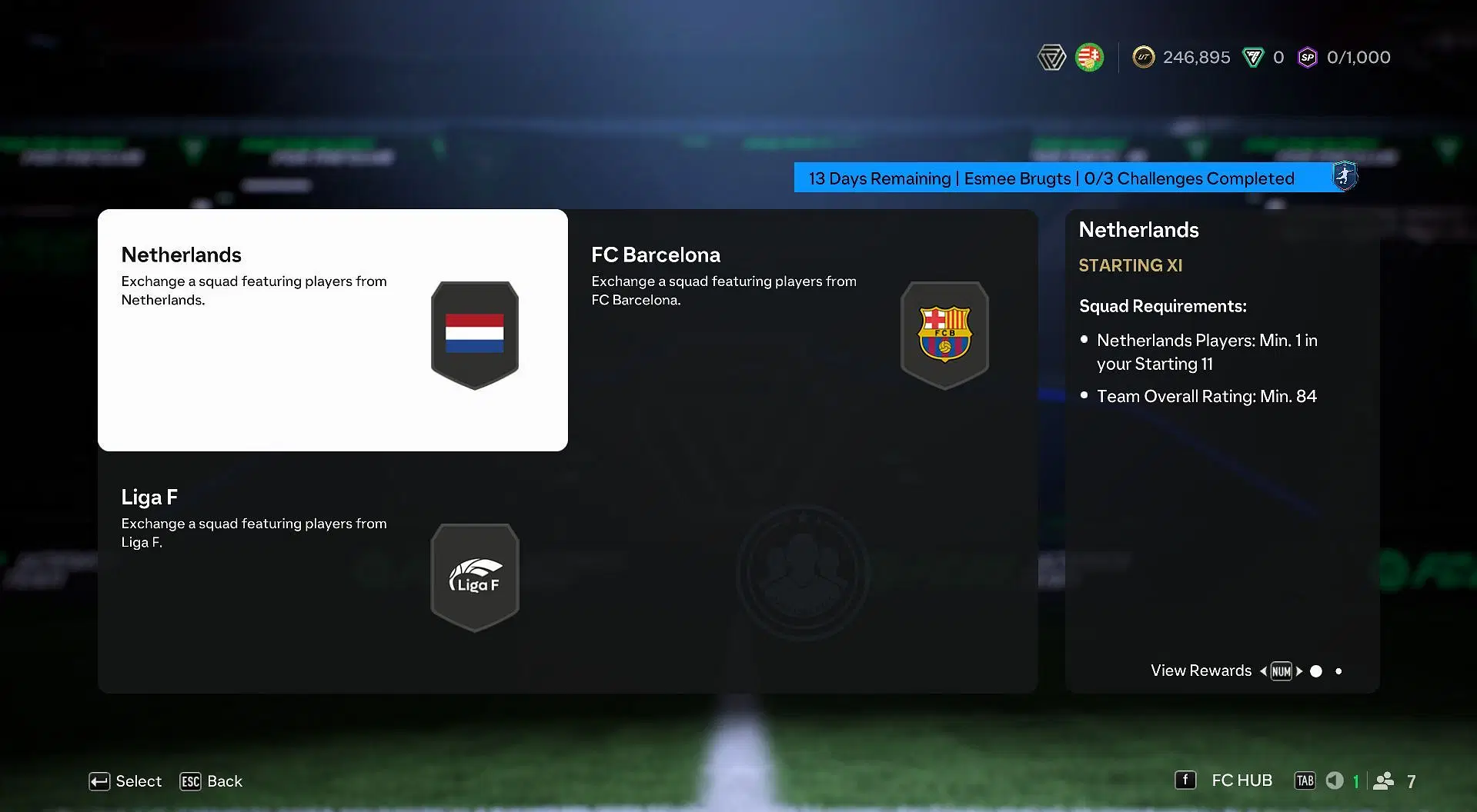 Esmee Brugts UWCL RTTF SBC in EAFC 25