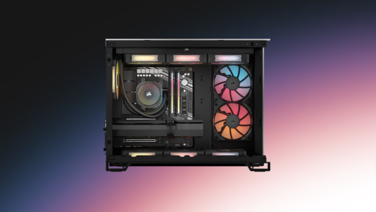 RTX 5080 gaming PC deal: $200 Off at Best Buy (Image via Deltia's Gaming | Best Buy | CORSAIR)