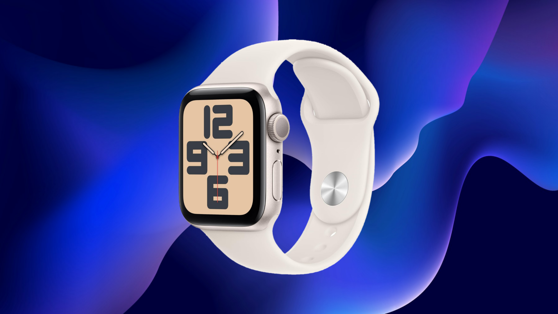 Apple Watch SE (2nd Gen) 40mm GPS Smartwatch (Starlight) (Image via Deltia's Gaming | Apple | Amazon)
