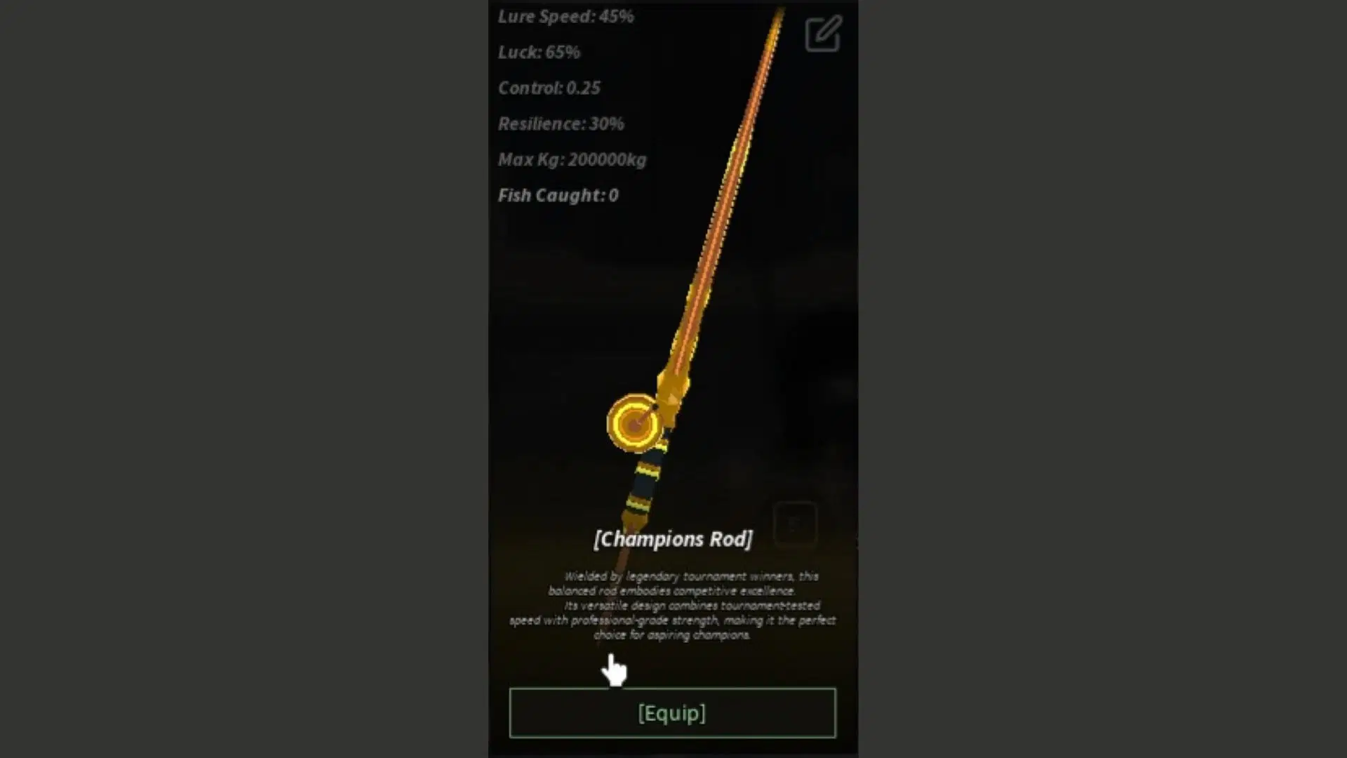 Champion Rod (Source: Roblox Corporation)