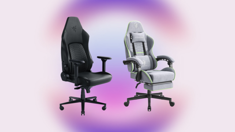 Best gaming chair deals right now (Image via Deltia's Gaming | Newegg | Amazon | Razer | Dowinx)