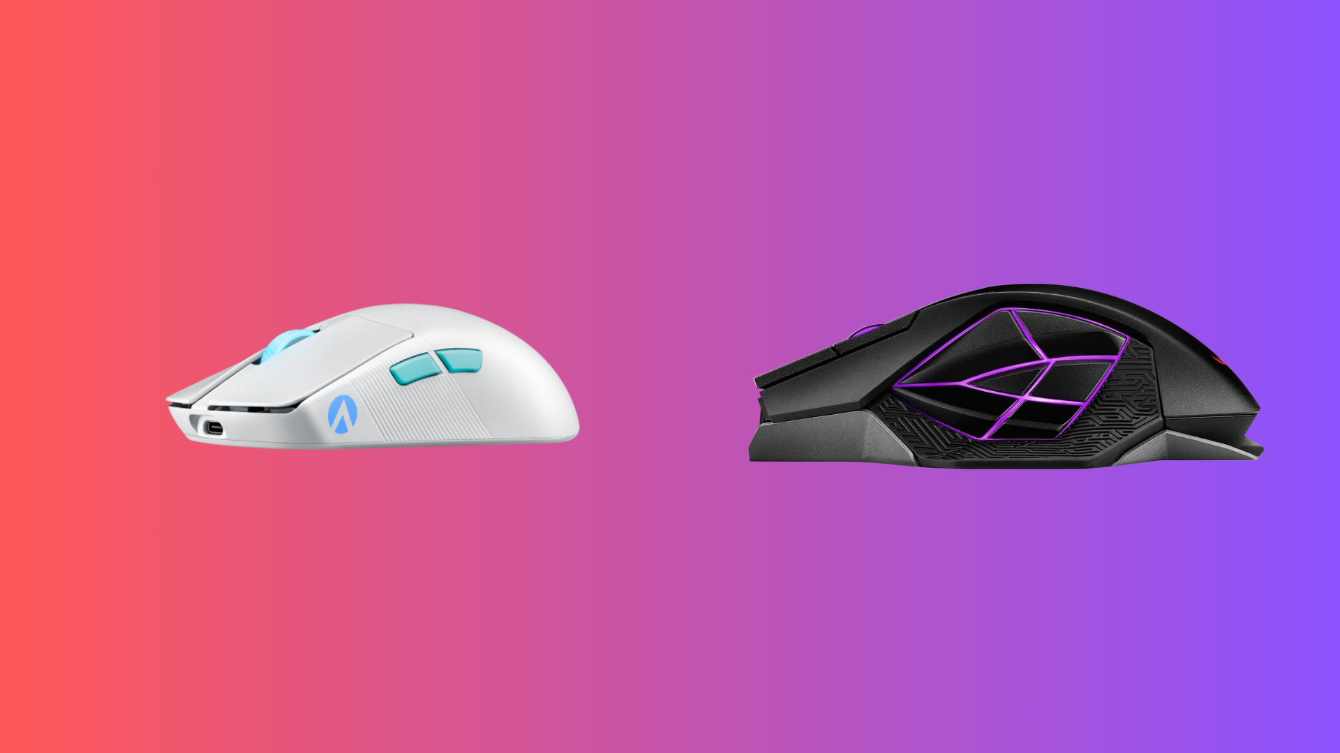 Best deals on gaming mice right now (Image via ASUS | Newegg | Deltia's Gaming)