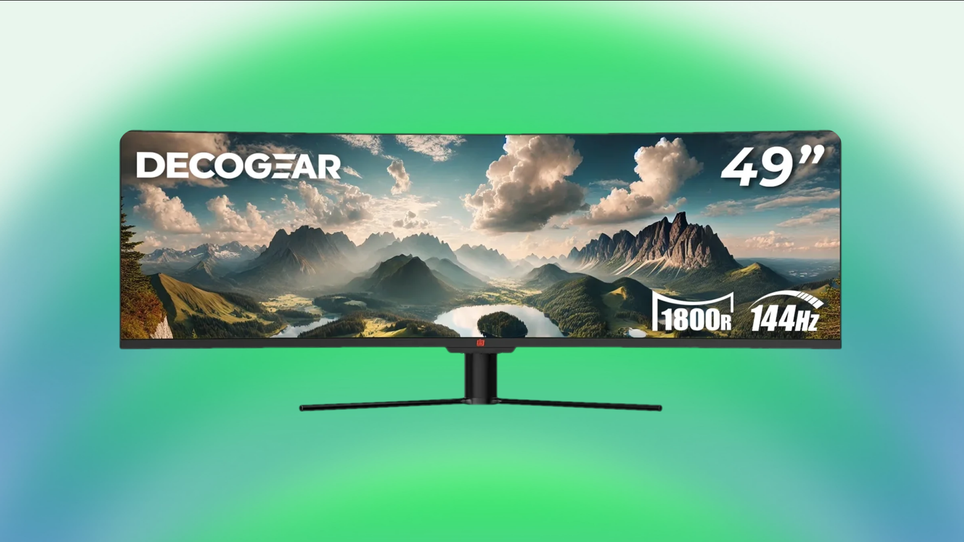Deco Gear 49” Curved Ultrawide Gaming Monitor (Image via Deco Gear | Walmart | Deltia's Gaming)