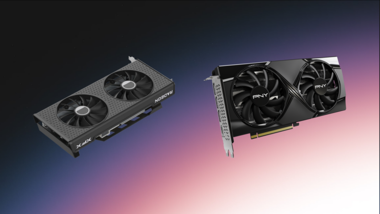 AMD Radeon RX 7700 XT vs Nvidia RTX 5060 Ti: specs, price, performance, and more compared (Image via NVIDIA | AMD | XFX Speedster | Amazon | Deltia's Gaming)
