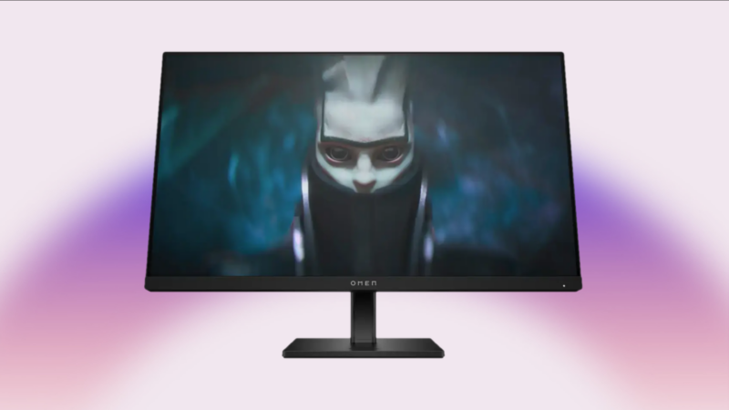 HP OMEN 23.8” IPS LED FHD FreeSync Premium Monitor (Image via HP | Best Buy | Deltia's Gaming)