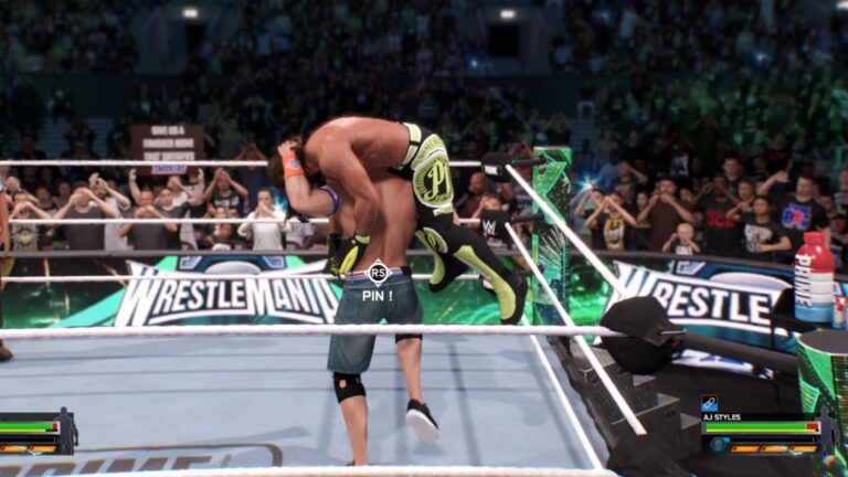WWE 2K25: How To Do Double AA as John Cena (Source: 2K Games)