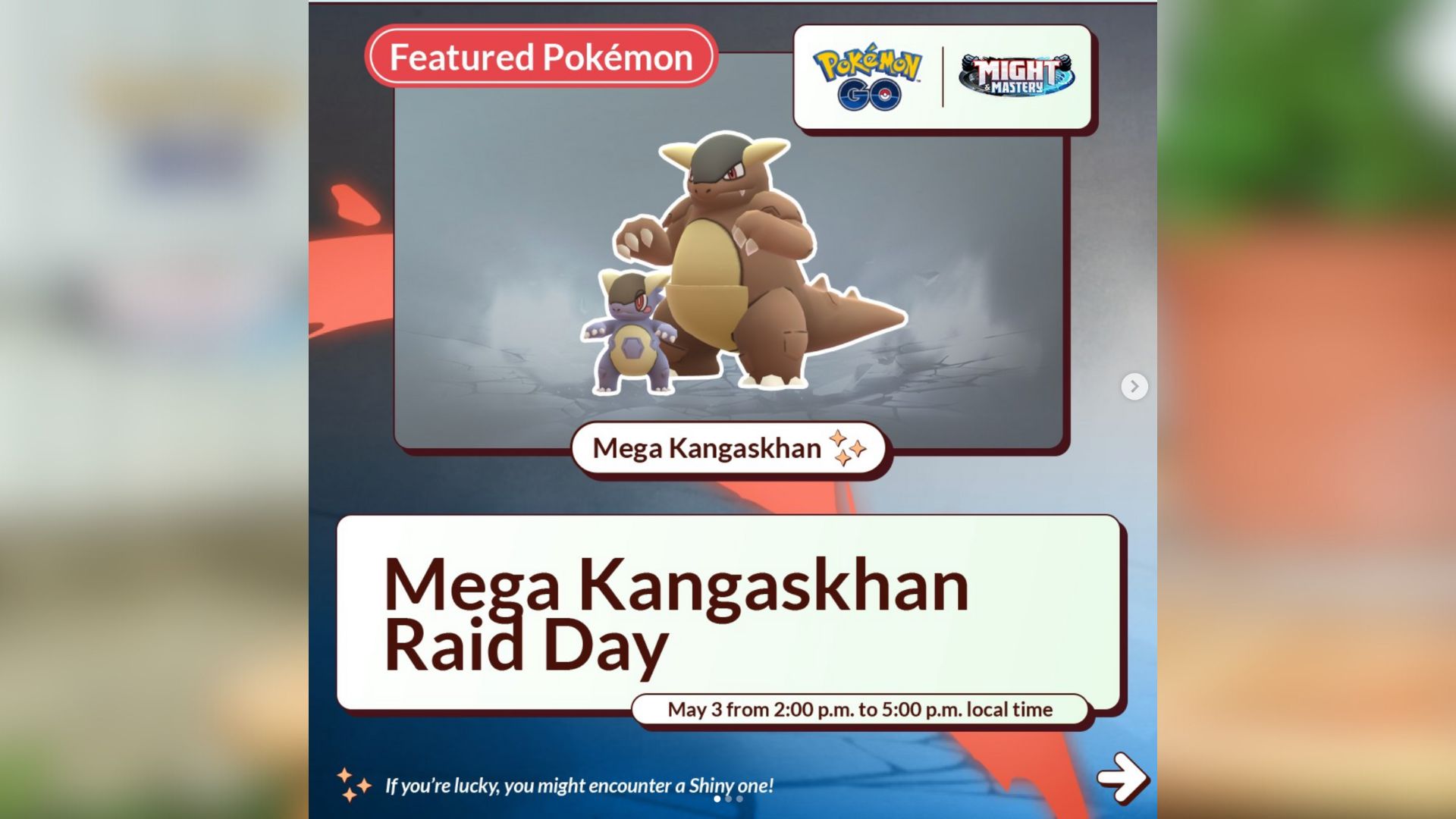 Mega Kangaskhan Raid Day