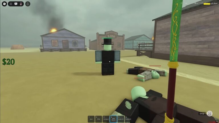 Jade Sword - Dead Rails Roblox (Image via Roblox Corporation)