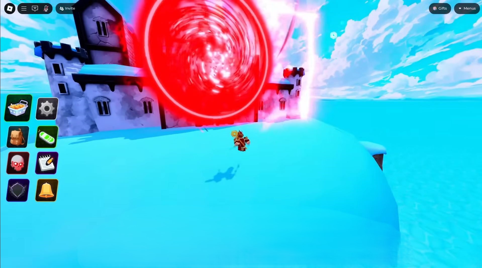 S rank - Red Gate - Arise Crossover (Image via Roblox corporation)