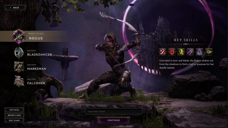 rogue leveling build last epoch