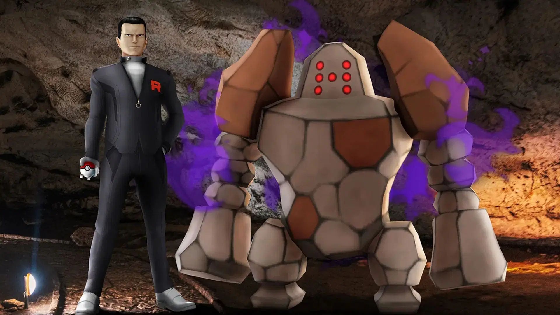 Catch Shadow Regirock in Pokemon GO (Image via TPC)