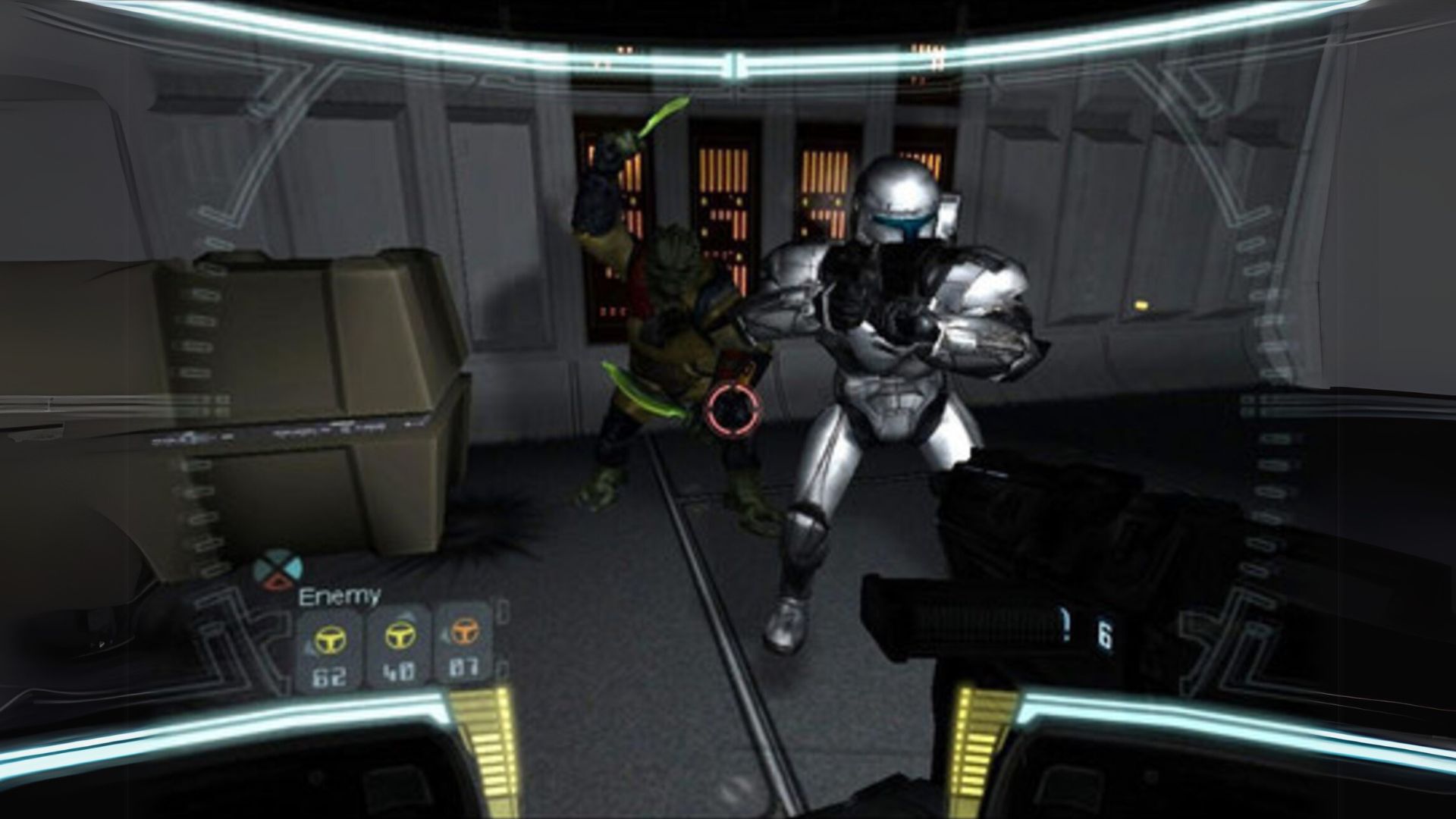 He's right behind me isn't he? Republic Commando