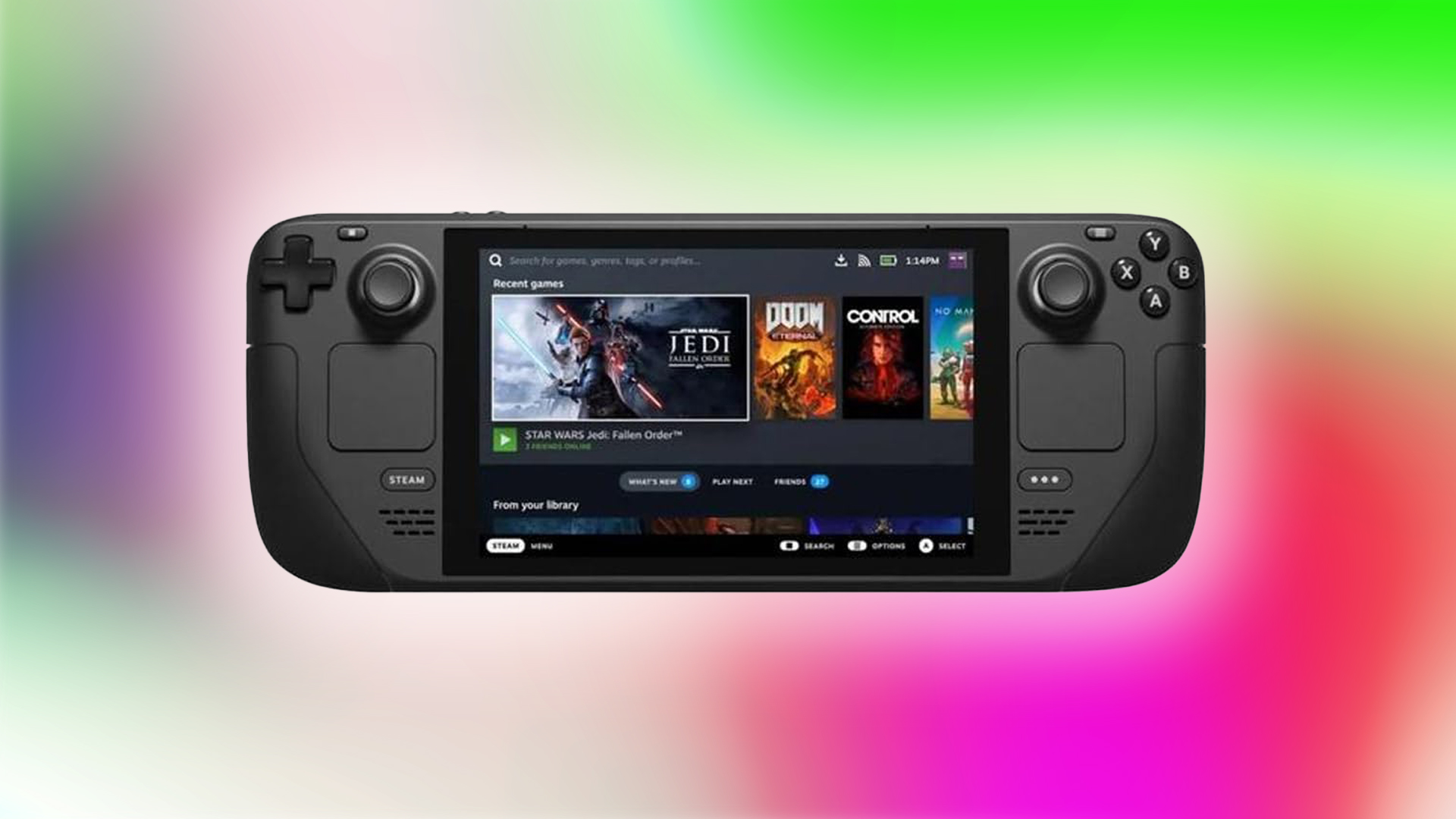 steam deck handheld gaming