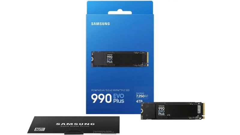 Picture of Samsung 990 Evo Plus SSD contents