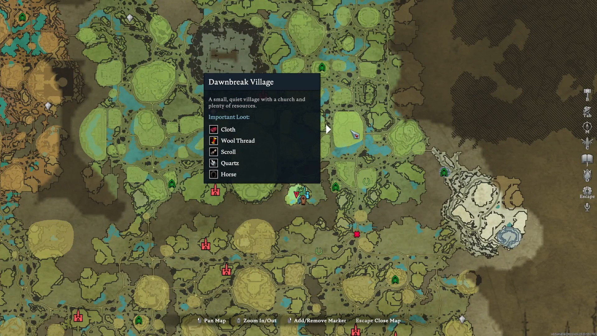 Head to Dawnbreak village (Image via Stunlock Studios and @Firespark81/YouTube)
