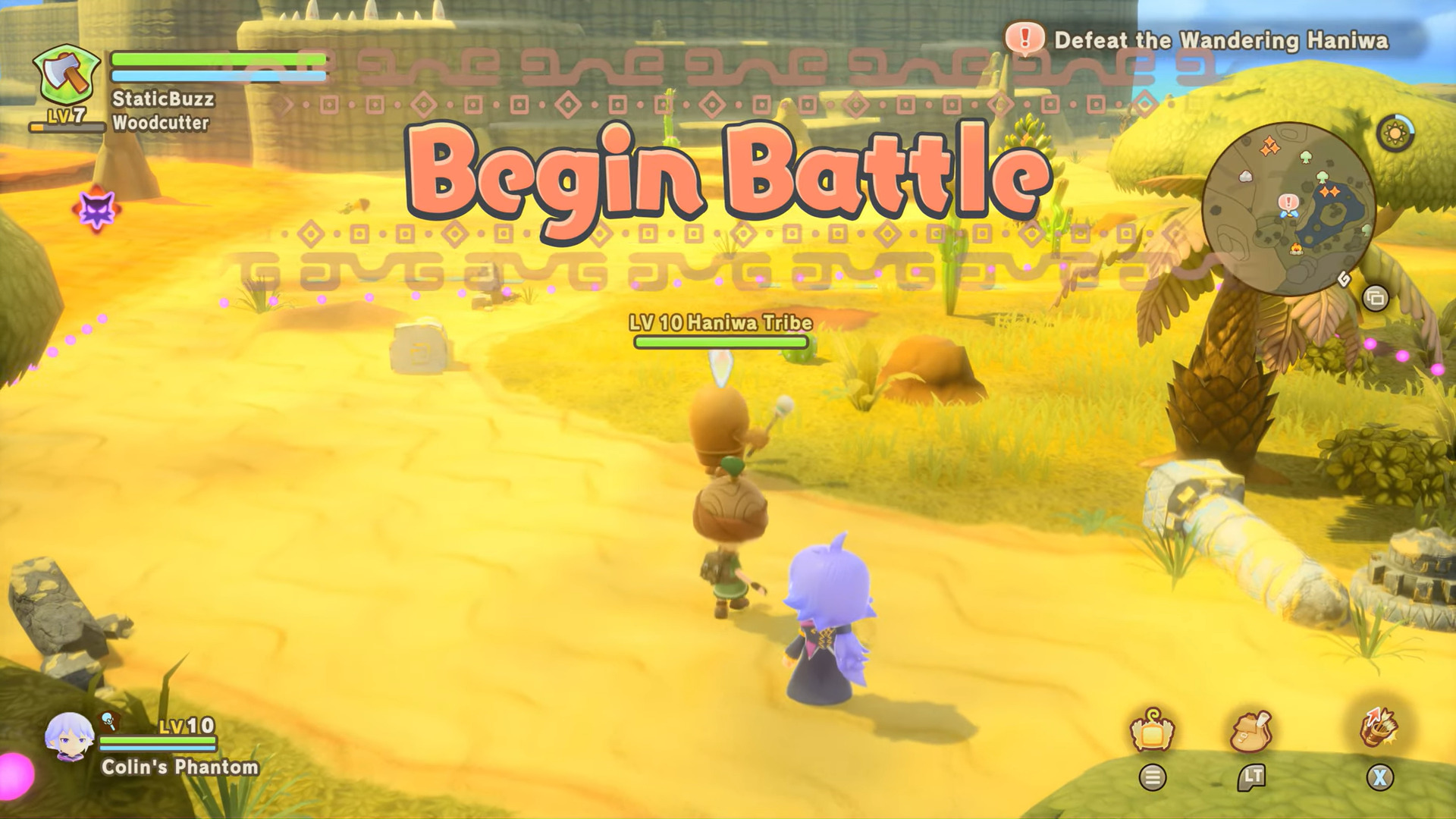 Stay out of reach and watch out for any AOE attacks (Image via Level-5 and @StaticBuzz/YouTube) Fantasy Life i The Girl Who Steals Time Find Soothing Water