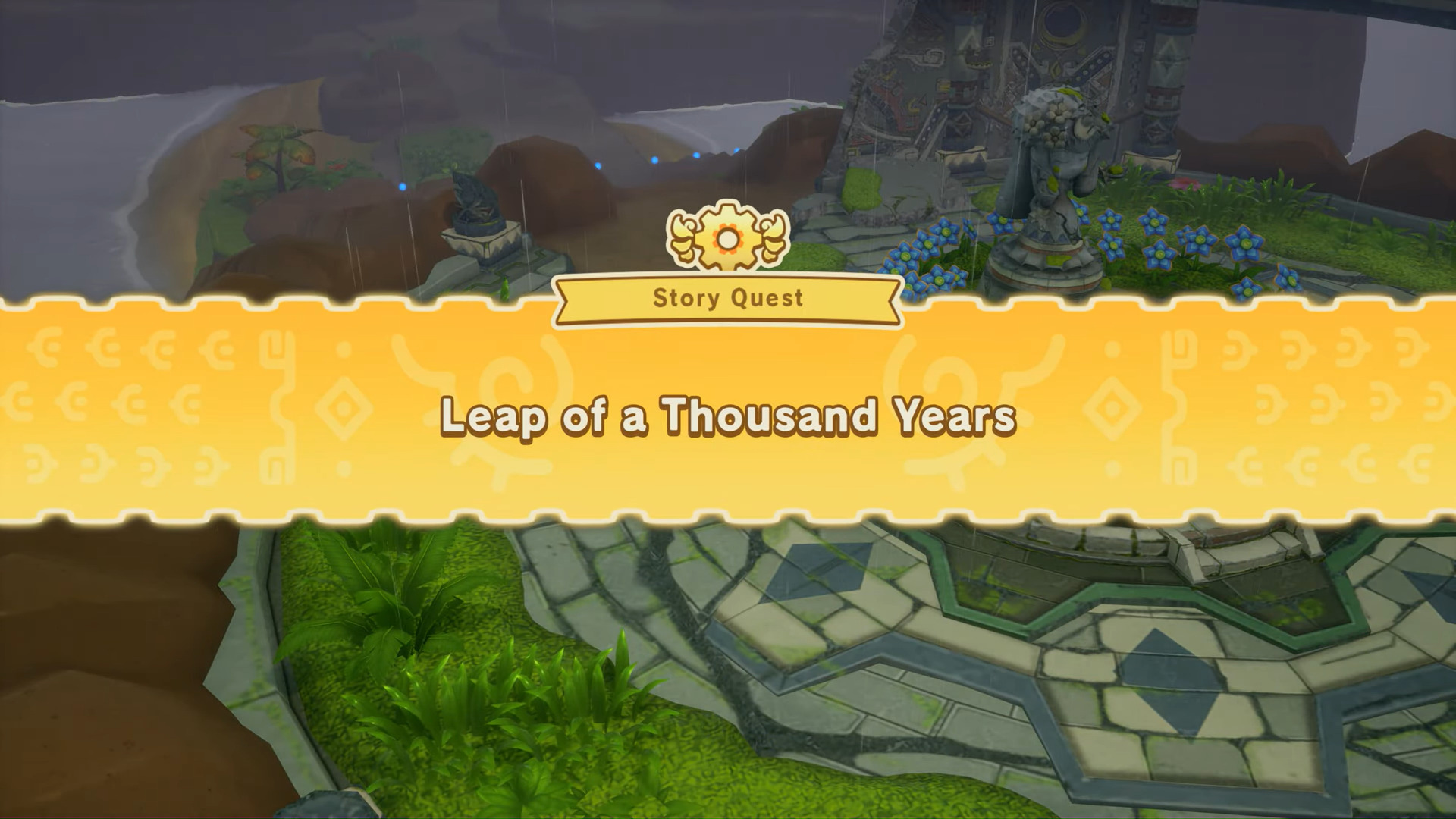 Leap of a Thousand Years begins (Image via Level-5 and @StaticBuzz/YouTube)