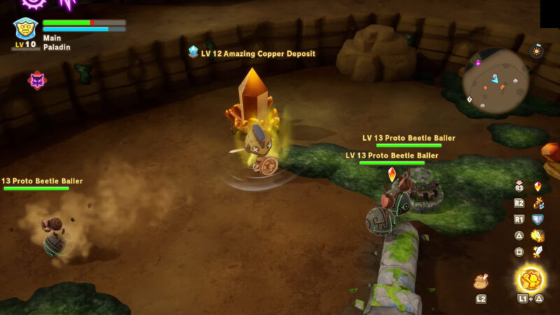 You will participate in combat quite often in Fantasy Life i (Image via Level-5)