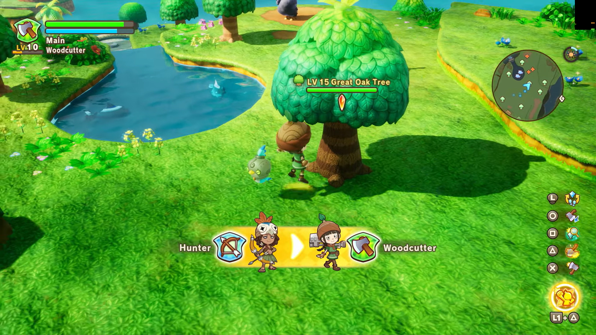 The world is filled with resources you need to collect (Image via Level-5)