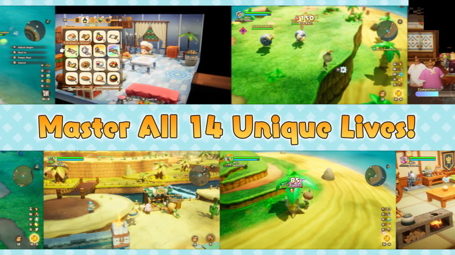 There are a lot of lives to master in Fantasy Life i (Image via Level-5)