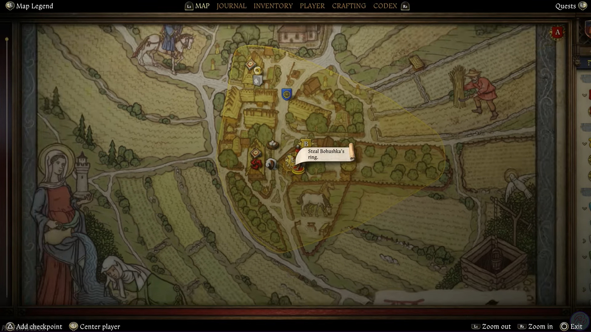 Bohushka's House (Image via Deep Silver and @PerfectParadox/YouTube)