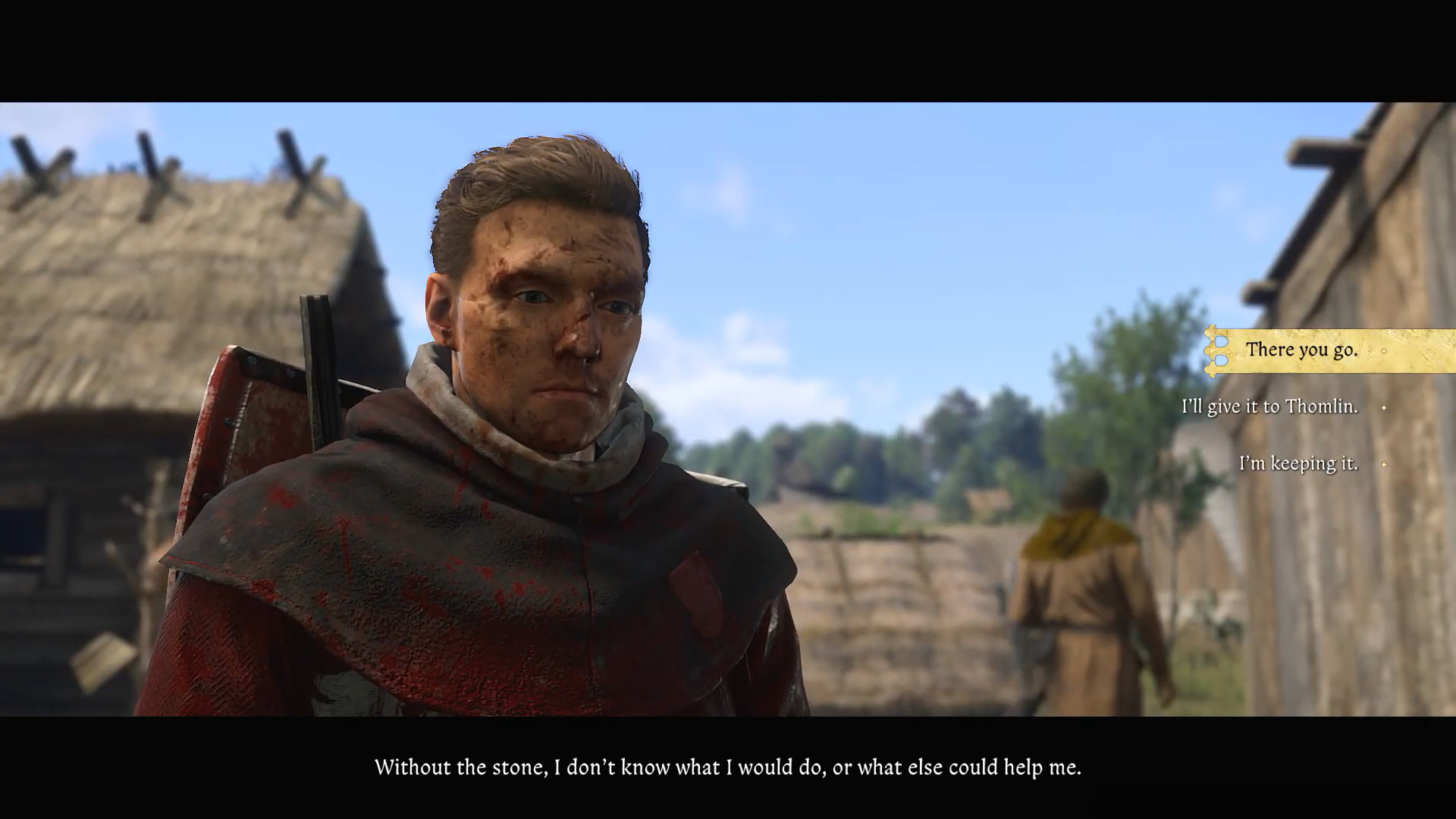 Who should you give it to (Image via Deep Silver and @Kane.Wheelan/YouTube)