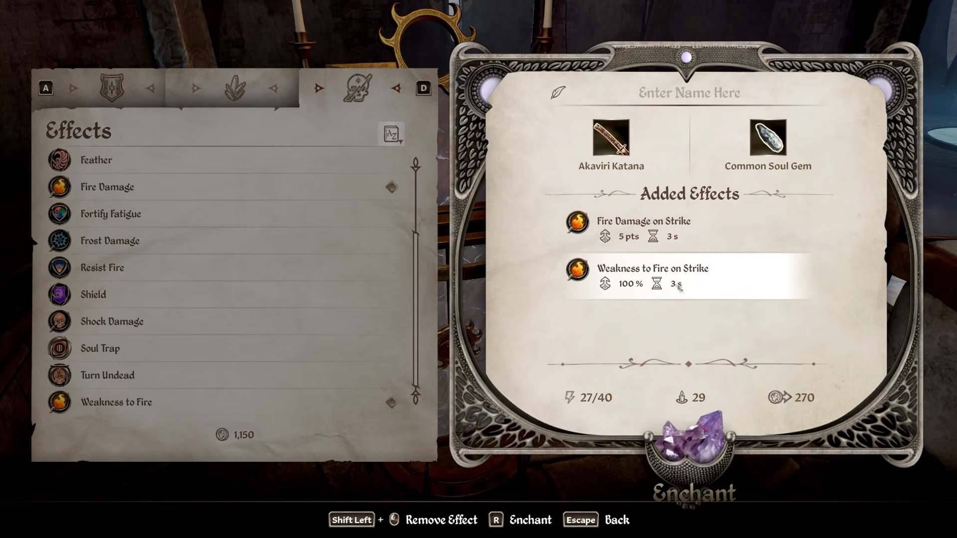 Doing fire damage, and creating fire weakness is really strong (Image via Bethesda Softworks and @italianspartacus/YouTube)