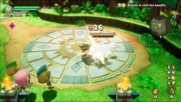 Combat is an essential part of the game (Image via Level-5)
