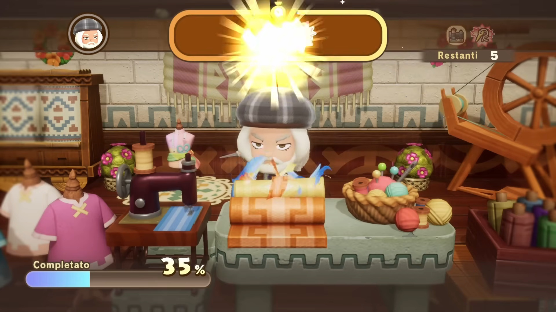 The Tailor Life/Class in Fantasy Life i (Image via Level-5)