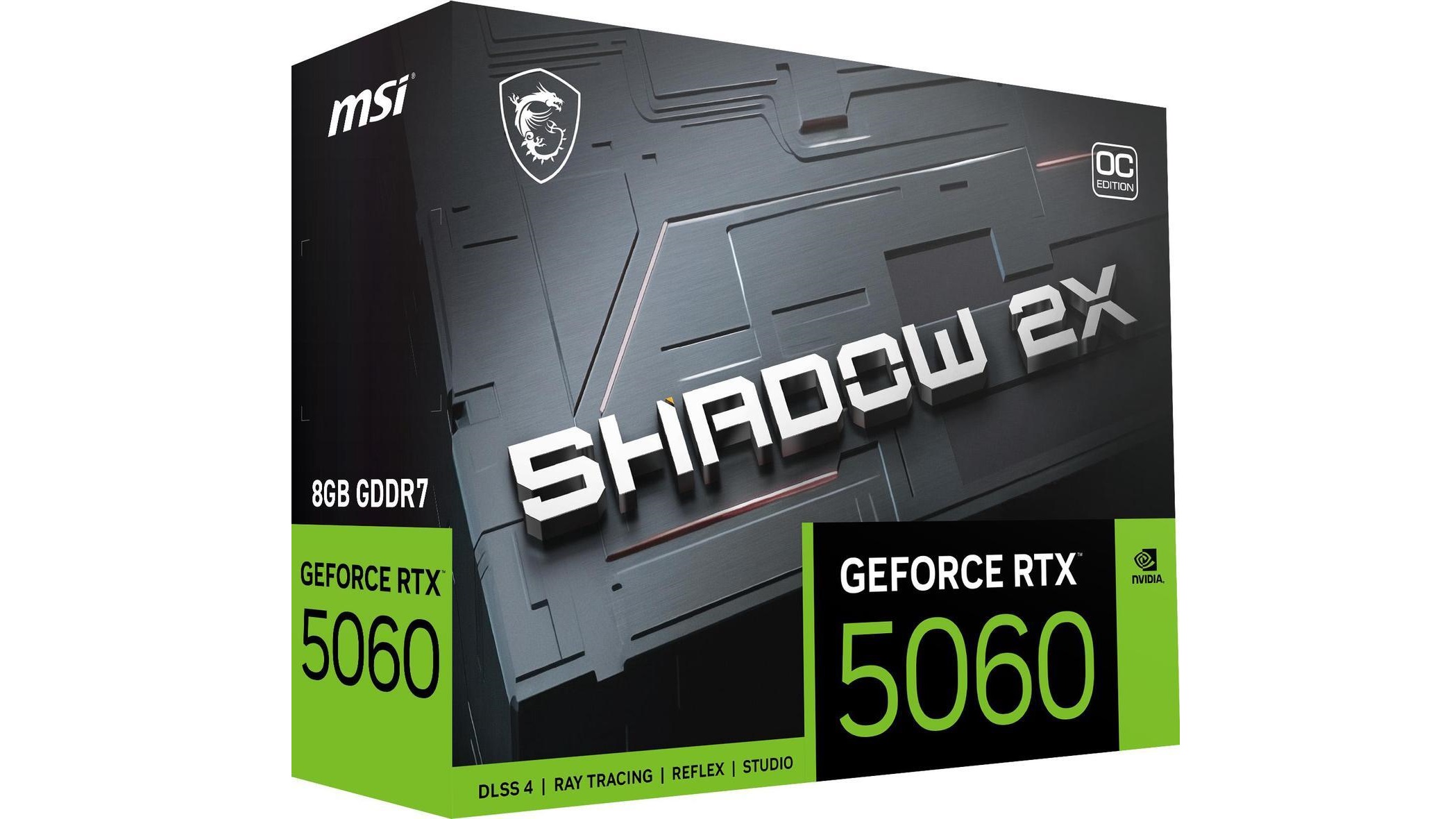 Picture of MSI SHADOW GeForce RTX 5060 box