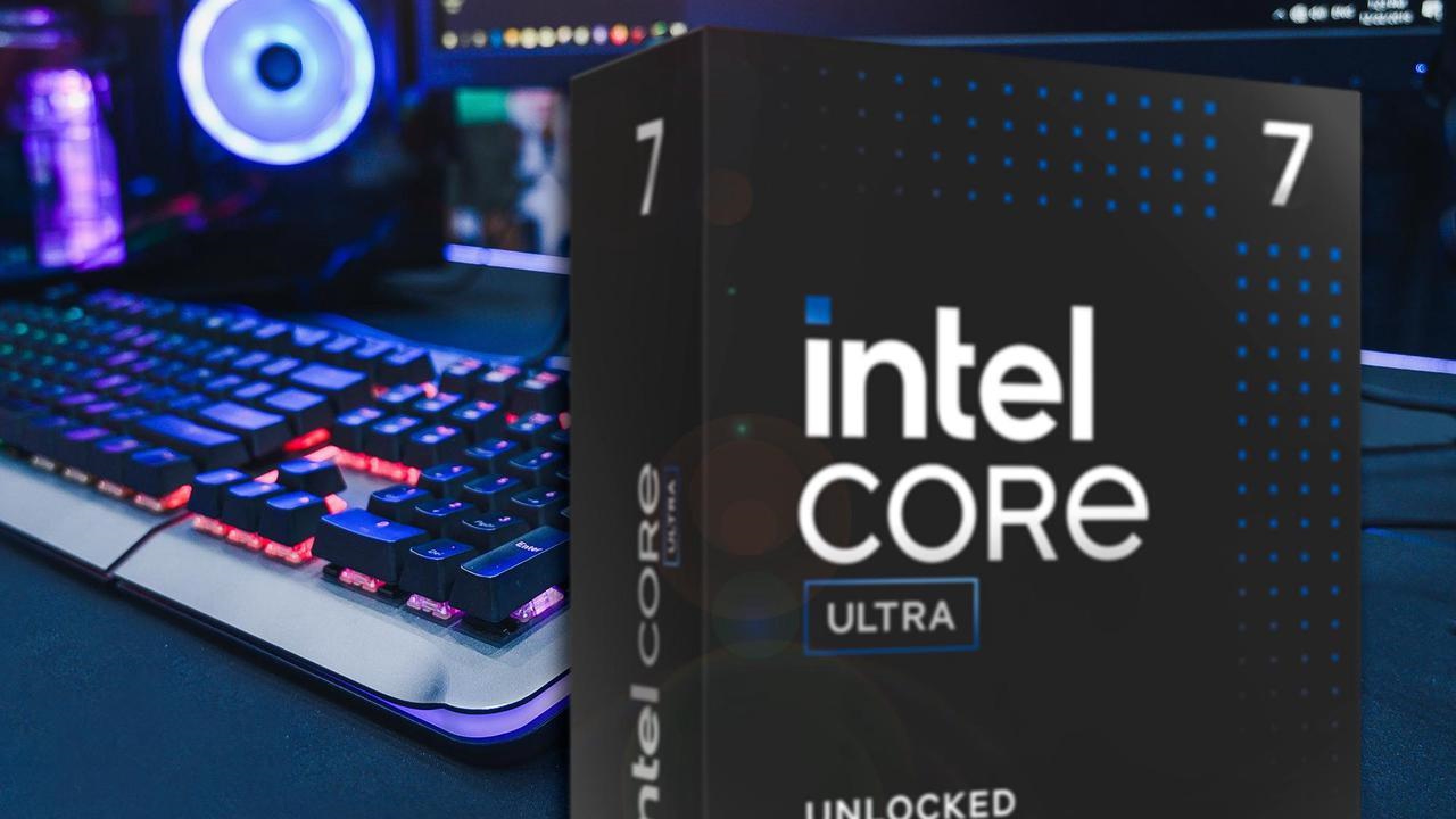 Picture of Intel PC build