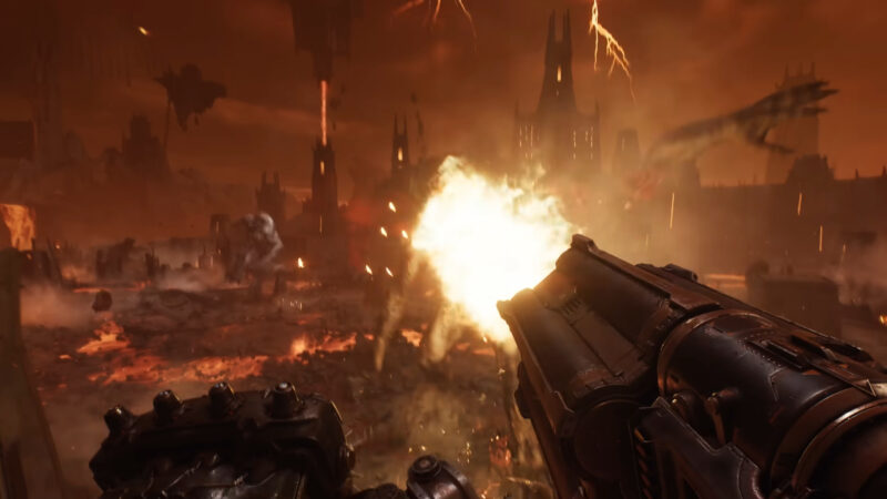 Some players can't rip and tear in early access (Image via Bethesda Softworks)