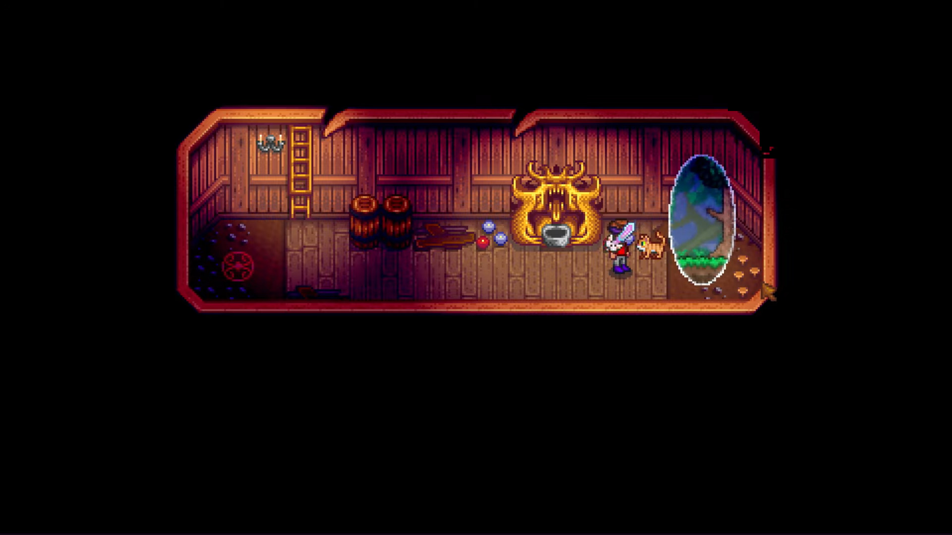 Get the Meowmere (Image via ConcernedApe and @MCGamesYouTube/YouTube)