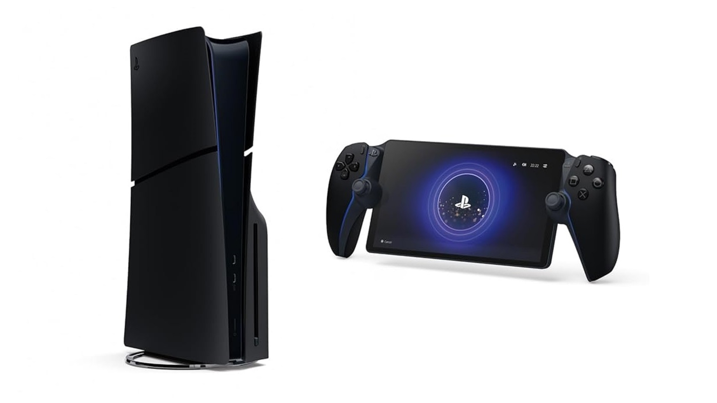 Picture of the PlayStation Portal next to the PS5