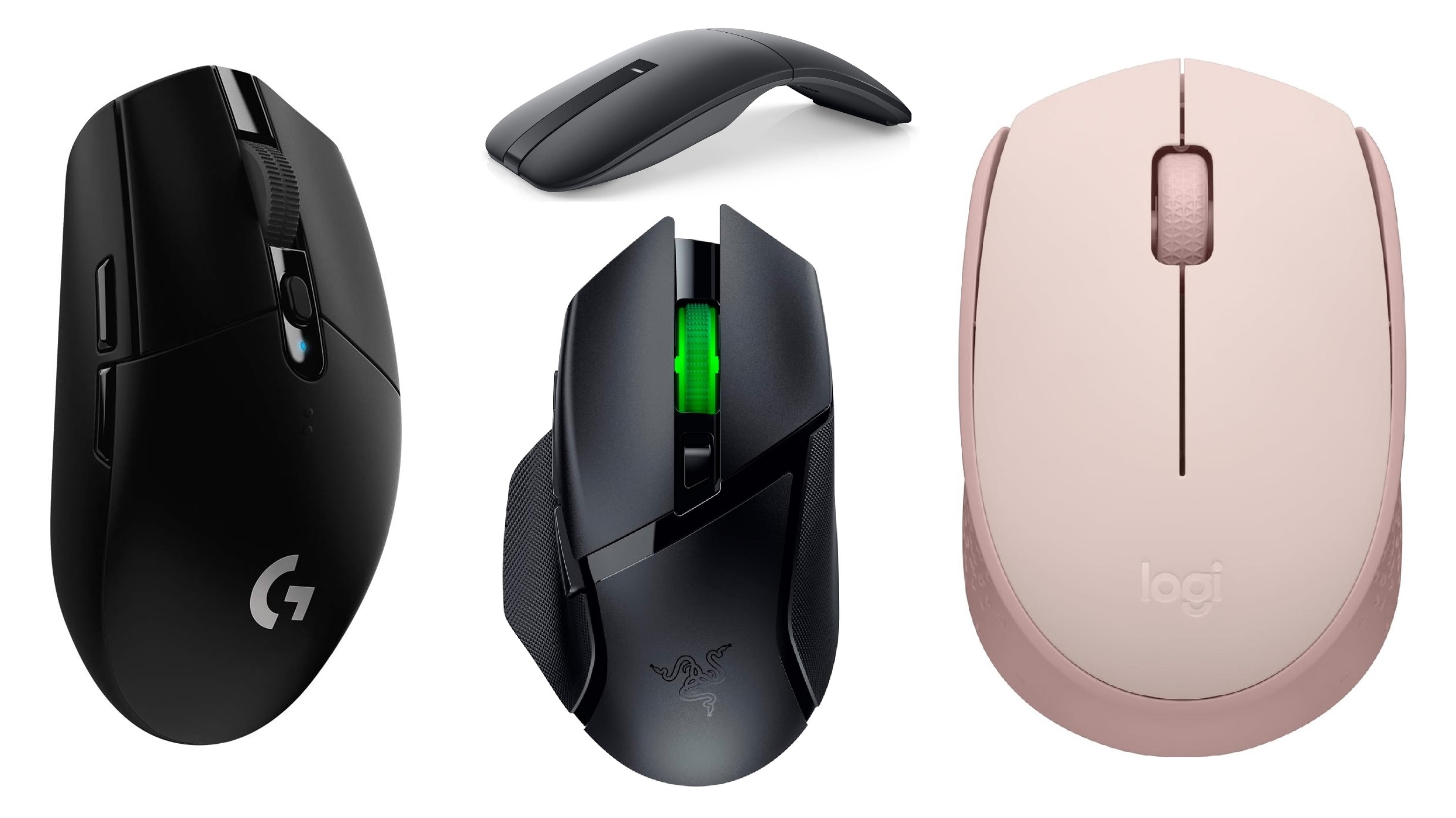 Picture of a set of wireless mice