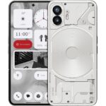Picture describes The Nothing Phone (2)'s great transparent design on the back