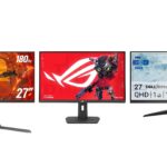 Picture of A stack of QHD monitors
