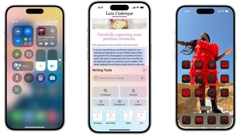 Picture of Apple iOS 118 features
