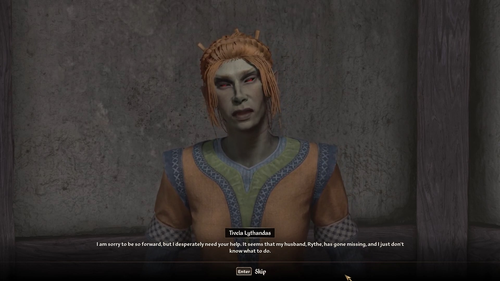 Find Rythe in A Brush with Death quest (Image via Bethesda | Game Guides Channel/YouTube)